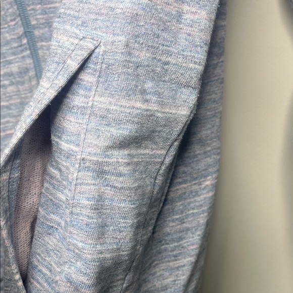 Columbia Blue Striped Zip-Up Hoodie - Picture 7 of 9